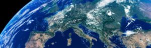 Image of Europe from space